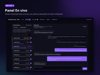 Panel en vivo